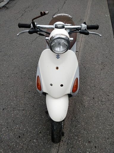 格安 要修理 スクーター スズキ レッツ パレット 腕試し バイク 中古 札幌市