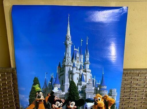 東京ディズニーランド 開園当時 ポスター 幅51.5cm×縦72.5cm 約B2サイズ 現状品 1983年 TOKYO DISNEYLAND 昭和レトロ ☆ PayPay(ペイペイ)決済可能 ☆ 札幌市 白石区 東札幌 アウトレットモノハウス白石店