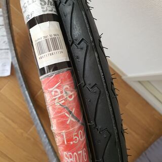 【ネット決済・配送可】自転車　タイヤ　新品　26 1.50 SR...