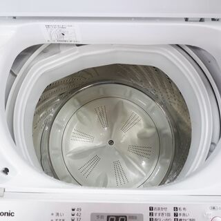 洗濯機 6.0kg 2019年製 Panasonic NA-F60B12 ホワイト 全自動電気洗濯機