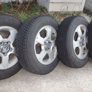 パジェロミニ純正/BRIDGESTONEブリザックDM-V2 ○175/80R15