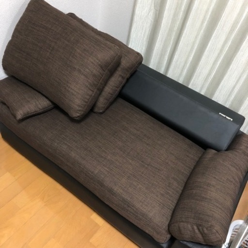 カウチソファー ほぼ未使用 8月末まで値下げ中】ほぼ未使用 L字ソファー