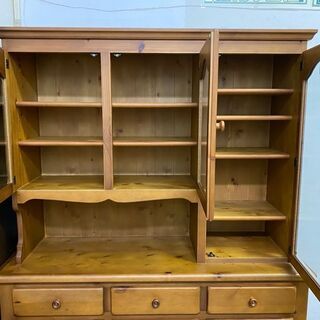 【愛品館 江戸川店】コスガ キッチンボード 食器棚 ID:155-018170-007