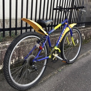 ＜美品車＞CALLISTO カリスト・OLDクロモリ・マウンテンバイク26インチ・3×6・18段変速・整備・お手入れ済・不要自転車無料引取りあり