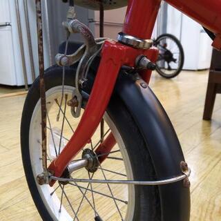⭐️人気⭐️14/16インチ 子供自転車 レッドカラー 赤 スタンド付 - 自転車