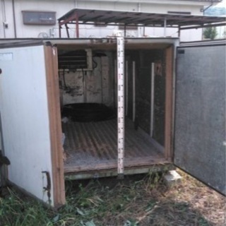 引取限定　コンテナ　倉庫など