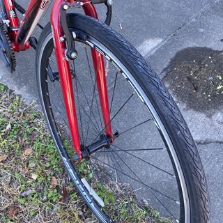 クロスバイク PRECISION SPORTS 700×28C 470mm レッド