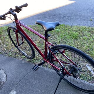 クロスバイク PRECISION SPORTS 700×28C 470mm レッド