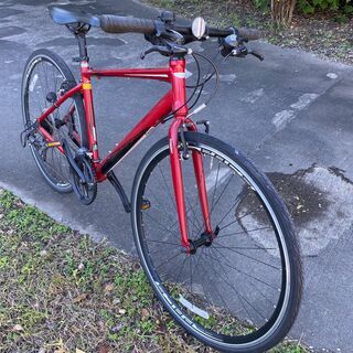 クロスバイク PRECISION SPORTS 700×28C 470mm レッド