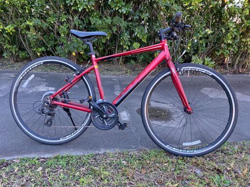 クロスバイク PRECISION SPORTS 700×28C 470mm レッド