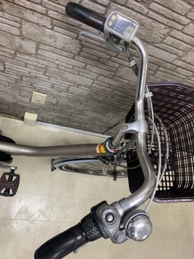中古電動自転車 ヤマハ PAS With DX パス ウィズ DX ブルー 26インチ 中古電動自転車 ヤマハ PAS With DX パス ウィズ DX ブルー 26インチ
