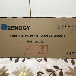 【新品未使用】RENOGY レノジー　ソーラーパネル単結晶100...