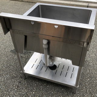 ⭐︎中古品 タニコー 1槽シンク 750x750x800mm 厨房機器⭐︎ ⭐︎中古品 タニコー 1槽シンク 750x750x800mm 厨房機器⭐︎