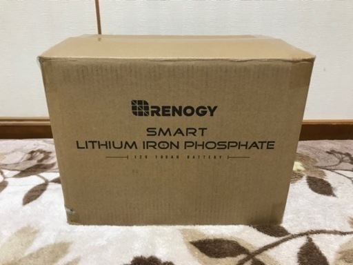 【新品未使用】RENOGY レノジー　スマートリン酸鉄リチウムイオンバッテリー100AH 12V