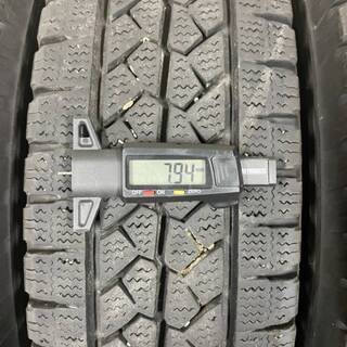 ハイエース キャラバン☆超バリ山スタッドレス☆15インチスタッドレス☆貨物!195/80R15 107/105L LT BRIDGESTONE ブリザックVL1 2019年4本