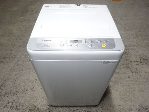 パナソニック 全自動洗濯機 5kg NA-F50B11-S 2018年製