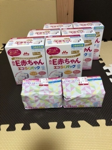 【おまけ有り】E赤ちゃん　7箱（400g×14個）エコらくパック