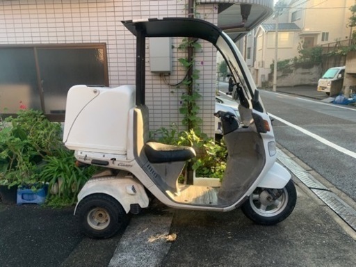 ジャイロ　キャノピー　ホンダ　Honda 三輪　ミニカー　自賠責約５年　ウーバーイーツ　スマホホルダー　ドリンクホルダー  ③