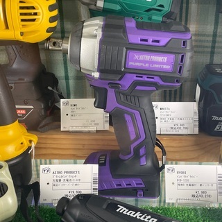 工具大量入荷中！！ ASTRO PRODUCT インパクトレンチ 充電器・充電池