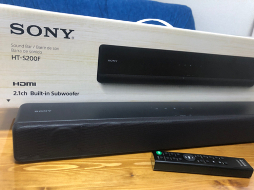 SONYサウンドバースピーカー受付終了