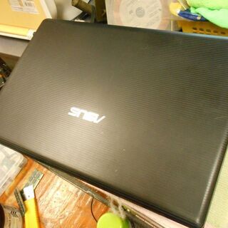 ノートパソコン ①ASUS X55U 15.6インチ win8→win10