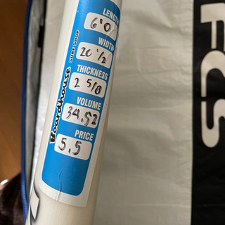 未使用 サーフボード Warner Bandit