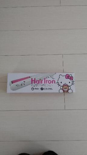 新品未使用♡キティちゃん ヘアアイロン