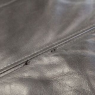 (Y)北大前! 札幌 引取 BoConcept ボーコンセプト Lugo ルーゴ 本革 3人掛け ソファ レザー トリプルソファ ブラック