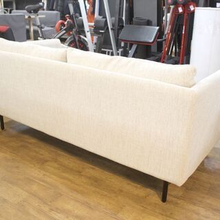 (Y)北大前! 札幌 引取 FUJIEI 藤栄 GRACE 2P SOFA フジエイ グレース2Pソファ ホワイト 高級ソファ 定価25万 中古品