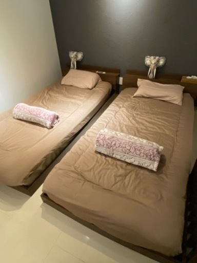 シングルベッド　２台