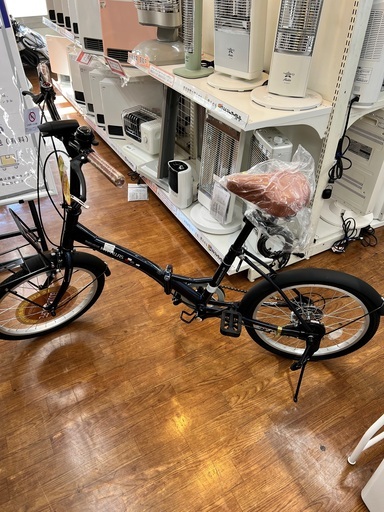 折り畳み自転車 20インチ M-2090S2 インディゴ 未使用品 入荷しました