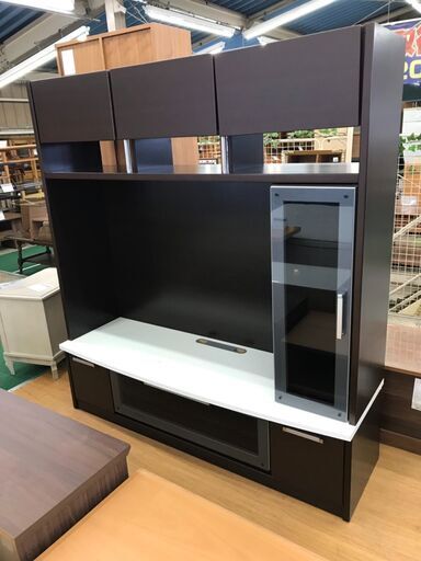 【愛品館八千代店】松田家具　ハイタイプテレビボード【愛八KZ】