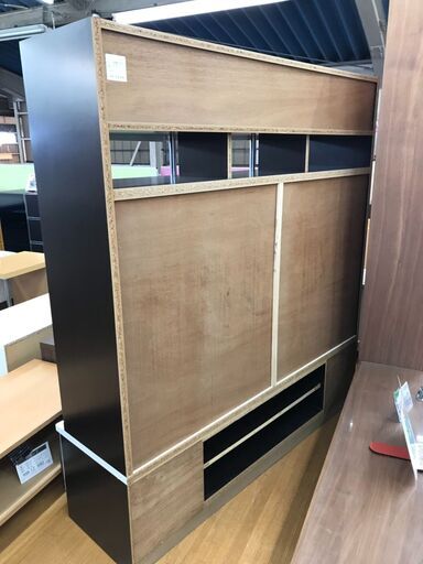 【愛品館八千代店】松田家具　ハイタイプテレビボード【愛八KZ】