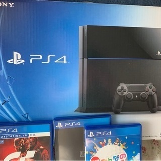 PS4、ソフト４個付き、