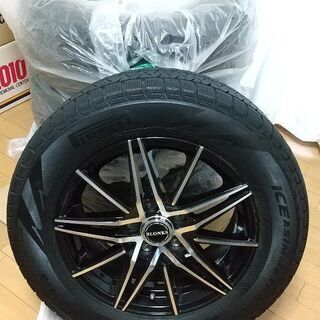 スタッドレスタイヤ４本セット　215/60R16　１シーズン使用　