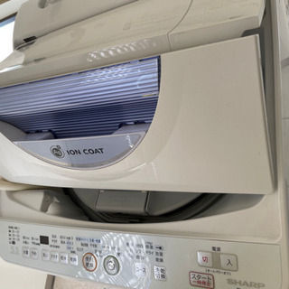 2013年製　SHARP洗濯機(おまけ付き)