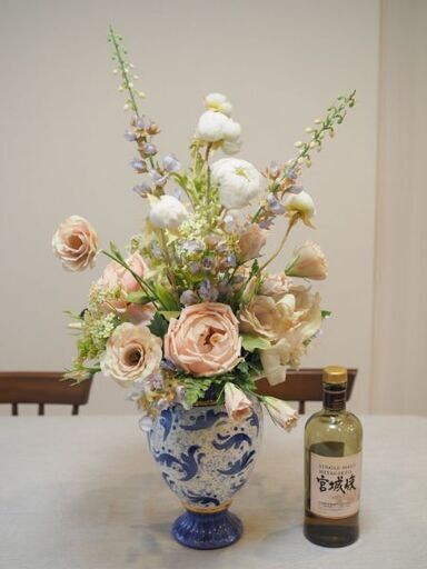 造花の花瓶薔薇 芍薬など Kazu 笹塚のインテリア雑貨 小物 花瓶 の中古あげます 譲ります ジモティーで不用品の処分