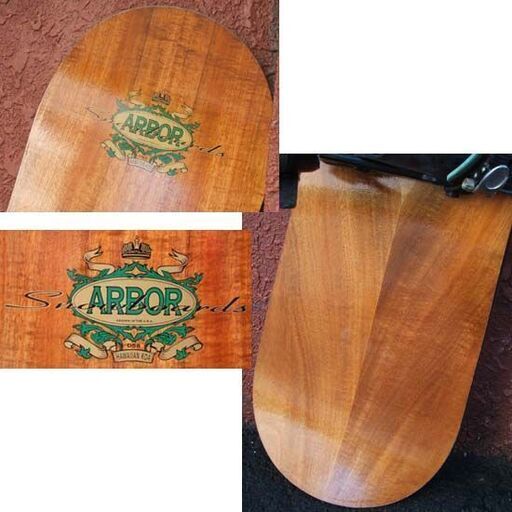 155cm スノーボード 2点セット ・板 ARBOR ハワイアン コア D58