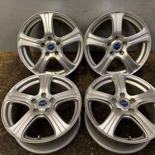 BS FEID フェイド 社外ホイール 17インチ 4本 7J5HPCD114.3+53 オデッセイ等　(VHM387) クレジットカード QRコード決済可能