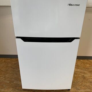 Hisense】ハイセンス 2ドア 冷凍 冷蔵庫 容量93L 冷凍室26L 冷蔵室67L
