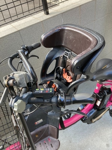 電動アシスト自転車　チャイルドシート付き　黒　pas baby 楽天市場】レンタル 6ヶ月 電動自転車 子供乗せ ヤマハ PAS