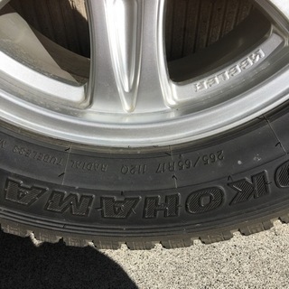 タイヤ、ホイール プラドに使用していたYOKOHAMAスノータイヤ