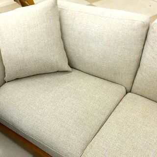 札幌市/清田区 Ritzwell/リッツウェル 2人掛け両肘ソファ CARLOS/カルロス1314 W800タイプ モデュラーソファ レザー/ファブリック 展示品!!