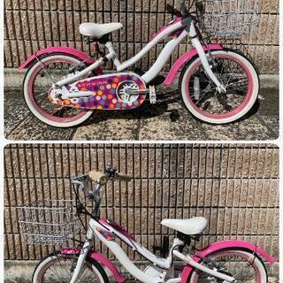 お引き取り完了⭐子供自転車16インチ⭐　ピンク　補助輪あります