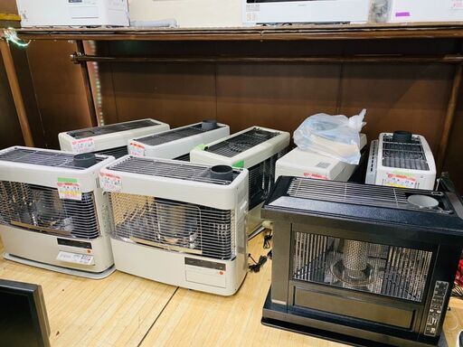 ストーブ各種販売中♪ 煙突、FF、ファンヒーター、ポータブルストーブ、灯油ホース、延長管　動作良好　プラクラ東区本町店　札幌