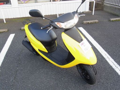 千葉県富里市リサイクルショップセコンドハンド 原付 バイク インジェクション AF68 Dio ディオ 50CC 4サイクル ホンダ HONDA 中古 黄 税込￥77,000-