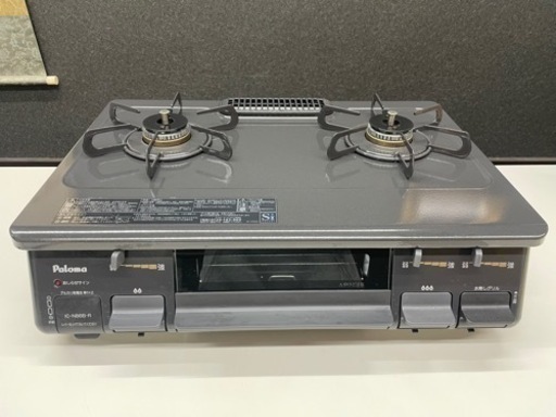GM727【中古美品】ガスコンロ 都市ガス 2019年 パロマ IC-N86B-R 幅59×奥43×高22㎝　保証付き リサイクルショップ　ケイラック朝霞田島店　ケイラック　埼玉県　朝霞市　田島　和光市　志木市　新座市　富士見市　ふじみ野市　三芳町　戸田市　蕨市　さいたま市(岩槻以外)　川越市　所沢市　上尾市　東京都　板橋区　練馬区　清瀬市