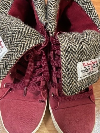 ハリスツイード靴これからの時期に ゆうひ 比良の服 ファッションの中古 古着あげます 譲ります ジモティーで不用品の処分