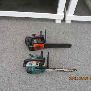 中古のチェーンソー
