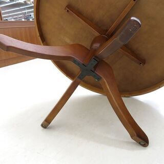 北海道千歳市発 maruni マルニ木工 地中海シリーズ ダイニング カフェテーブル 丸テーブル 直径115cm